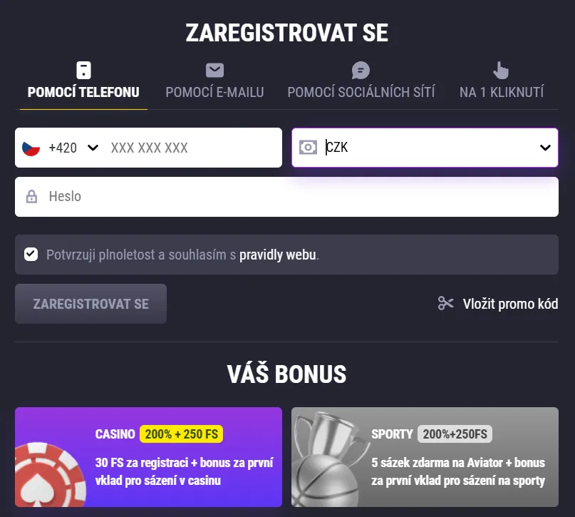 Key elements of the login page